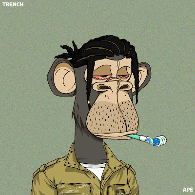 Trench Ape #3599 NFT image