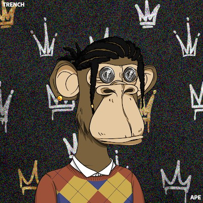 Trench Ape #3859 NFT image