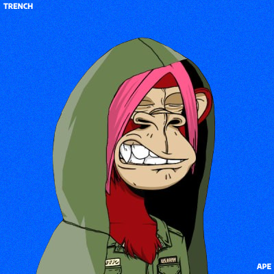 Trench Ape #4322 NFT image