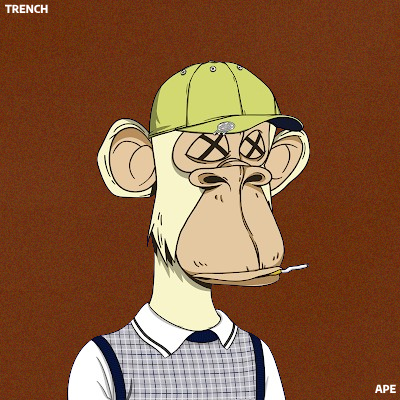 Trench Ape #4762 NFT image