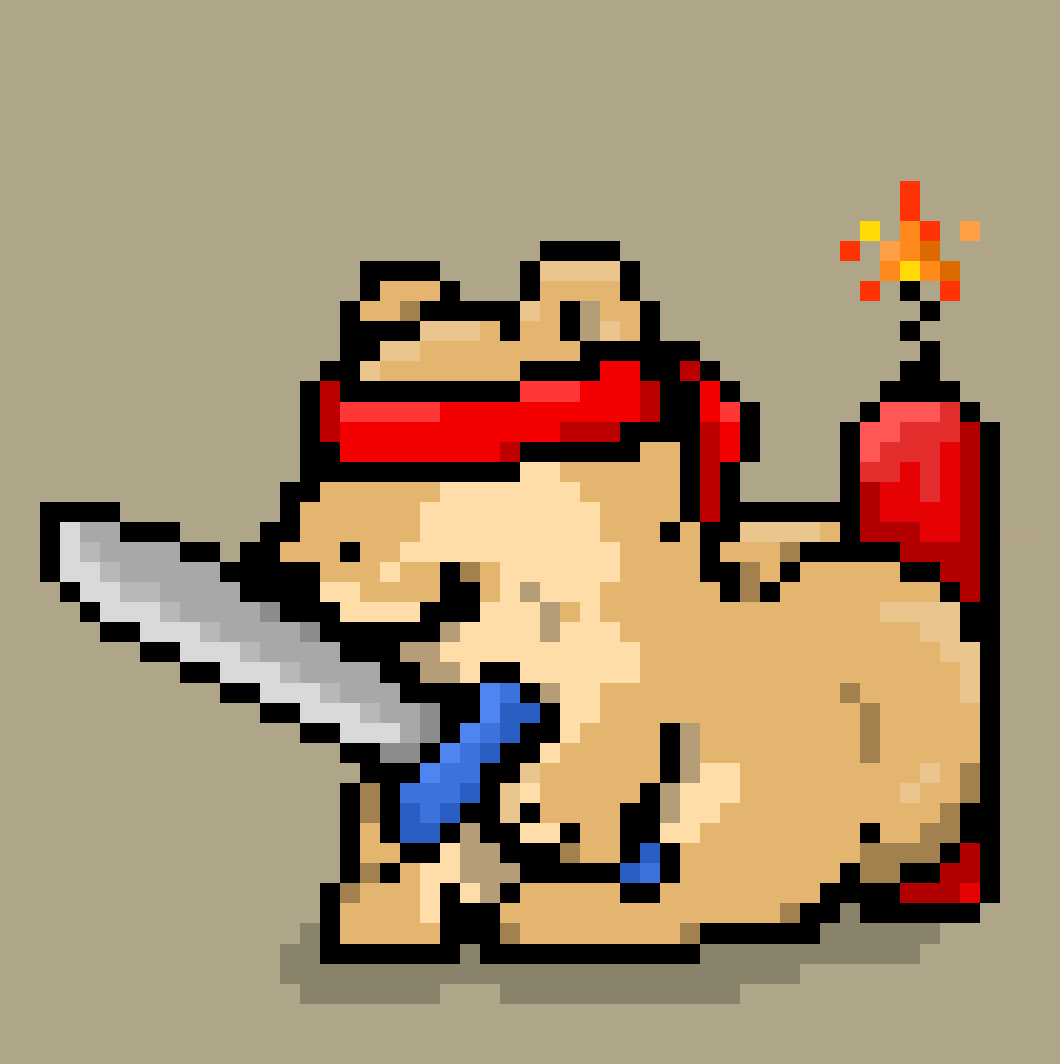 CryptoBonkbutt #26 NFT image