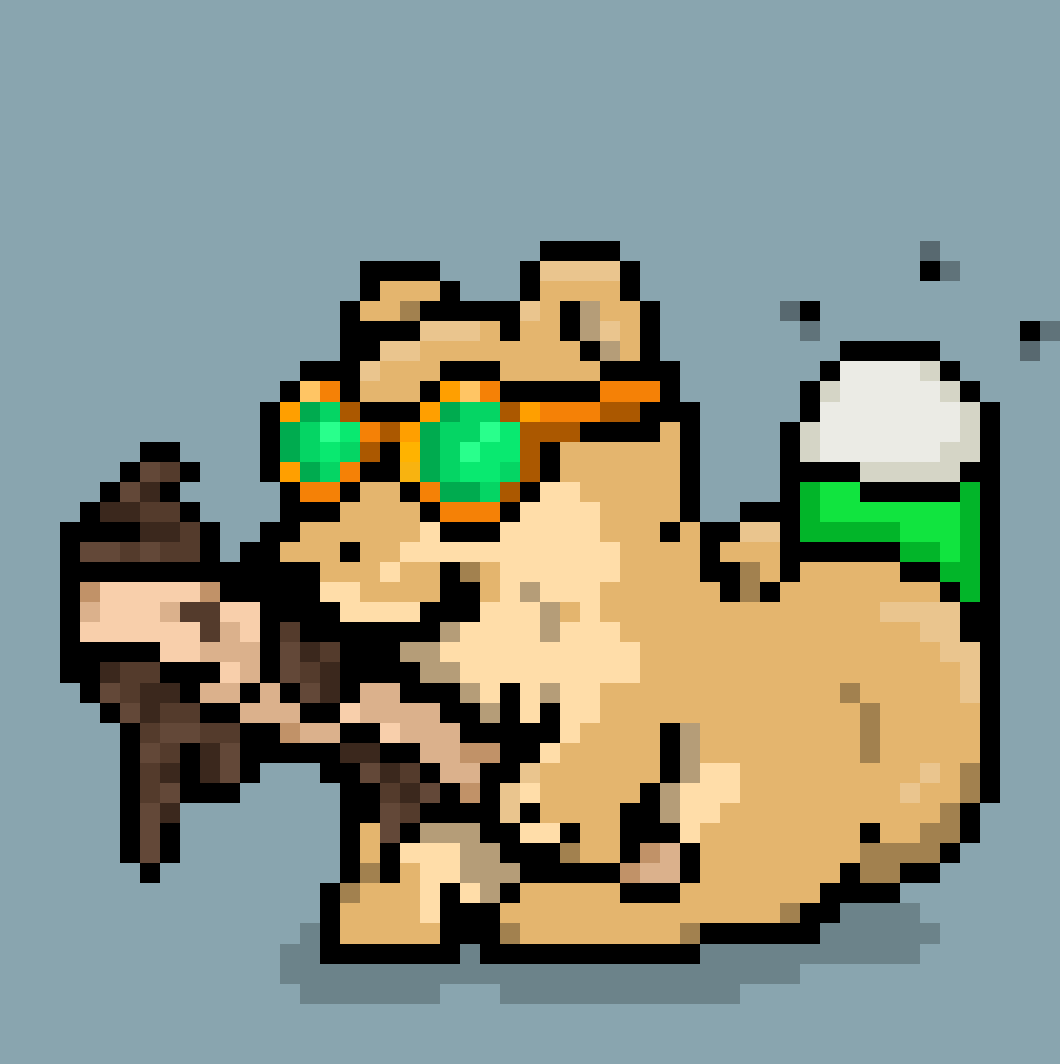 CryptoBonkbutt #522 NFT image