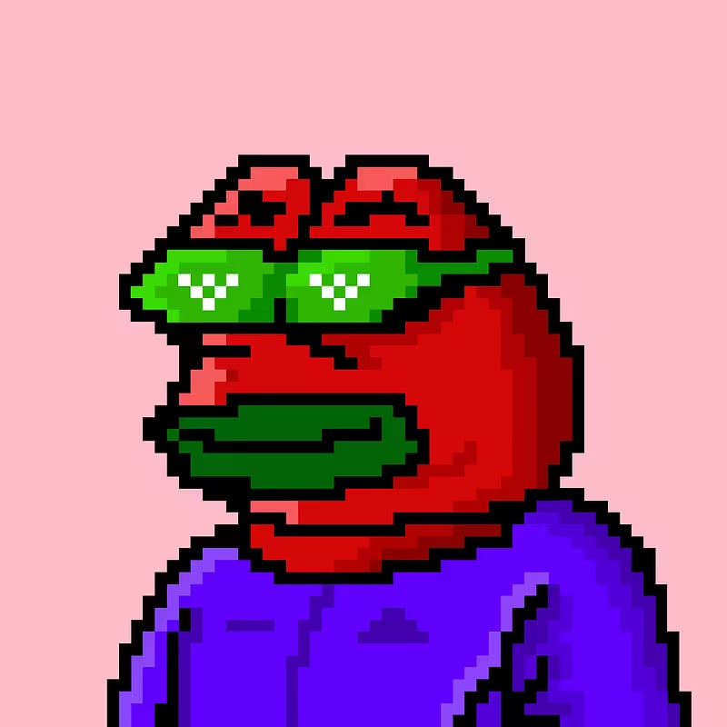 RED PEPE #157 NFT image